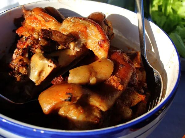 Sauté de porc aux légumes & boulgour