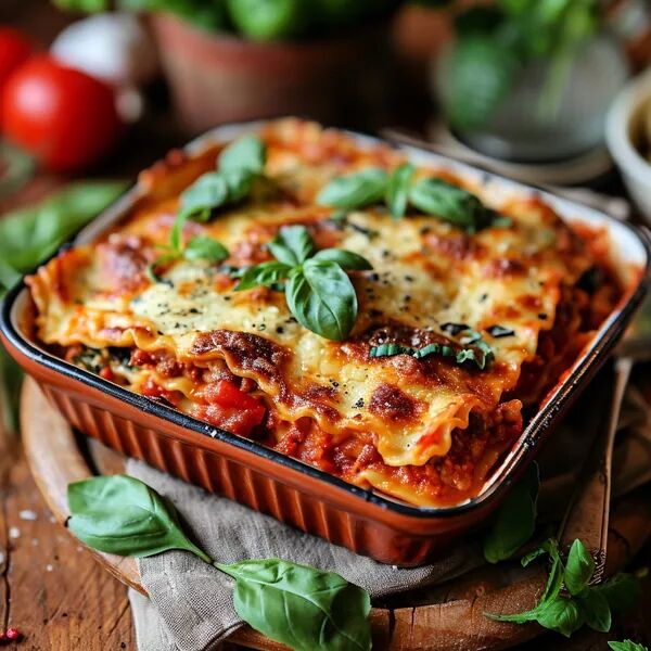 Lasagne épinard, blettes et ricotta